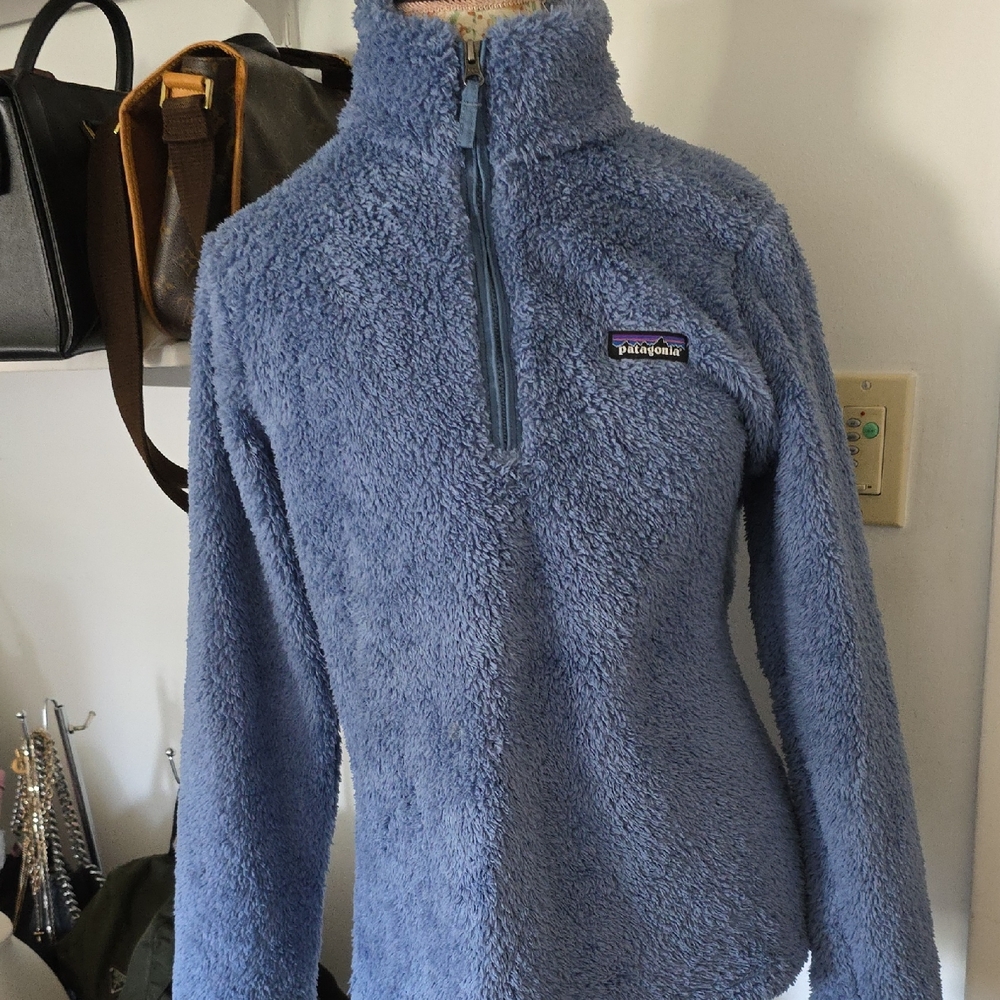 Patagonia Blue Fleece Pullover SIZE MEDIUM